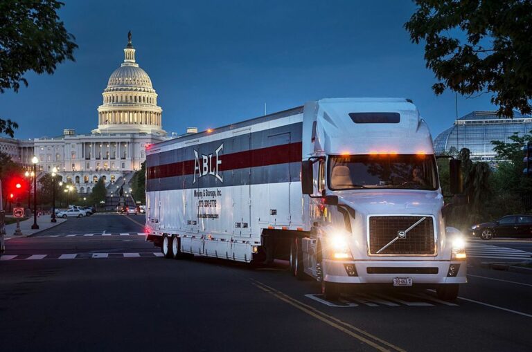 Able Moving & Storage truck in dc